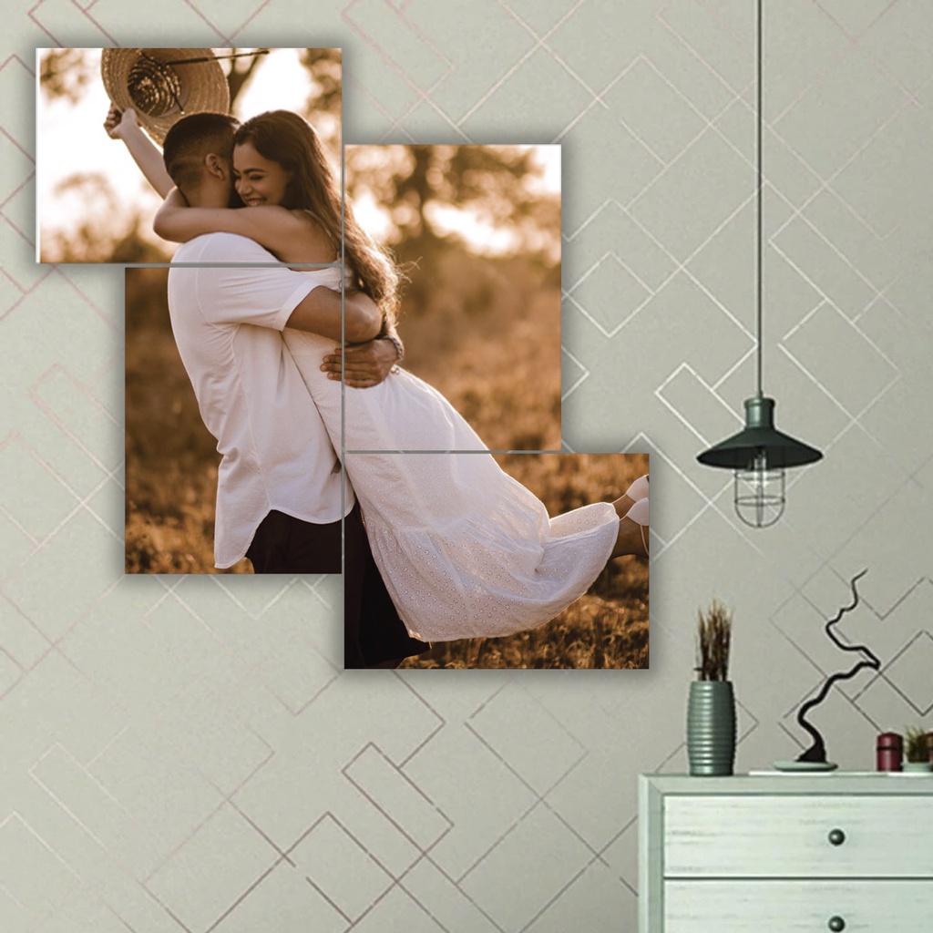 Quadro placa decorativo personalizado sua foto mosaico seu retrato, para casa, família, presente namorado, quarto, sala, cozinha, casal, namorados, porta retrato, familia