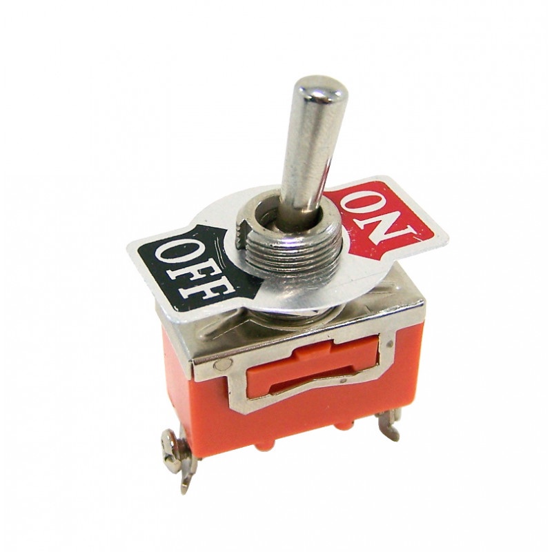 Kit 10 Peças - Chave Alavanca Kn-1021 Liga/desliga 15a 250v 2t