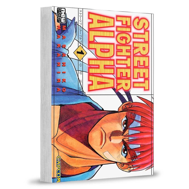 Mangá - Street Fighter: Alpha - Volume 01 Novo/Lacrado