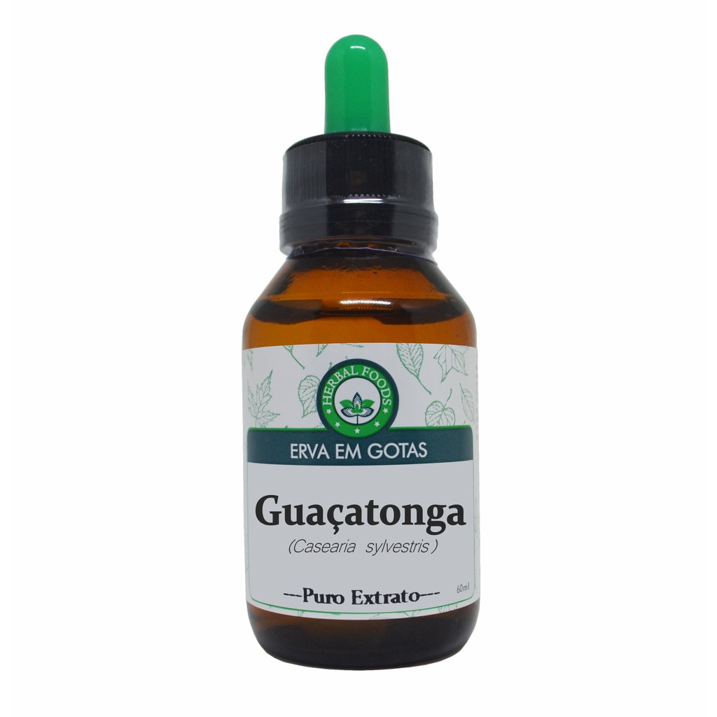 Guaçatonga – Extrato 60ml (Tintura Mãe)