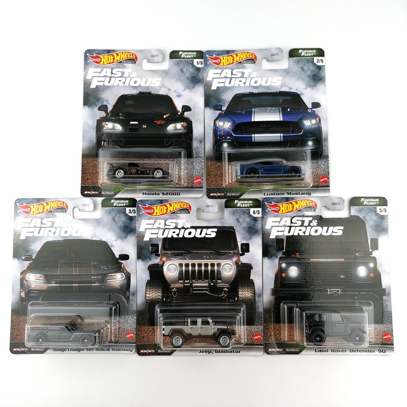 Hot Wheels Velozes E Furiosos - Pack Com 5 Carrinhos - Corre Que Ta  Baratinho