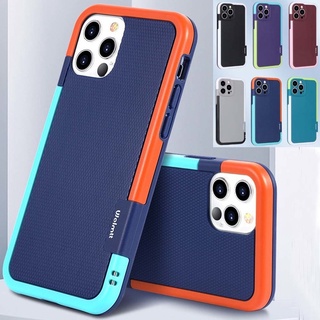 Capa Resistente Anti-Impacto Para iPhone 13 12 11 Pro MAX Mini X XR XS 7 8 Plus SE2020 Protetora De Luxo-Choque Traseiro