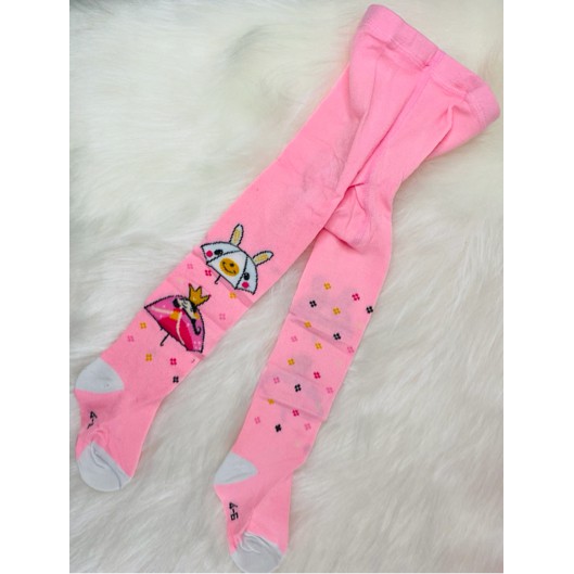 KT2  Meia Calça Infantil feminina  ESTAMPADA