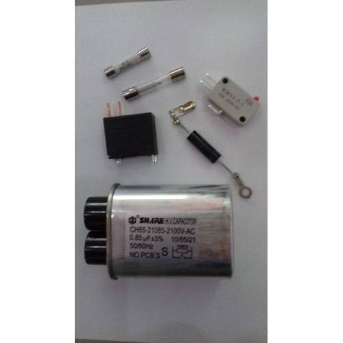 Kit Microondas Capacitor+2fusível+relé +chave Ver Descrição