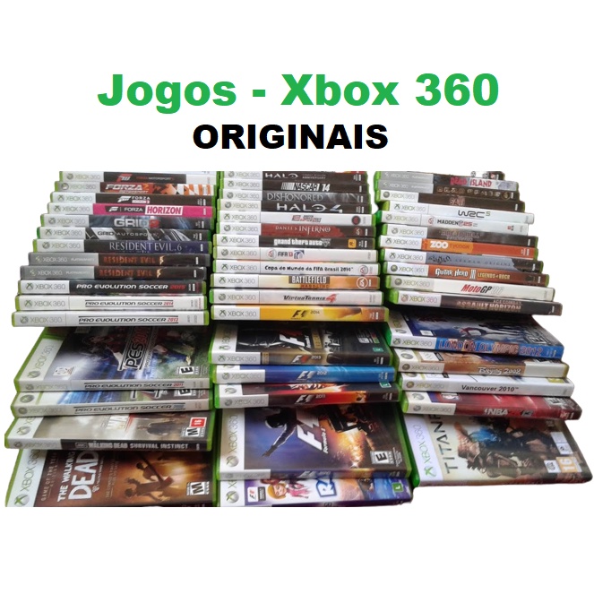 Jogos Futebol Xbox 360 Original - Mídia Física - Fifa 19 2019 18 2018 17  2017 16 2016 15 2015 14 2014 13 2013 12 2012 11 2011 10 2010 Pes 18 22 2018  Pro Evolution Soccer - Escorrega o Preço
