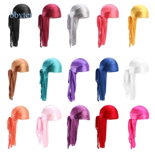 Bbyter Chapéu De Pirata Durag Sedoso Para Homens Mulheres Headwrap Lenço Macio Cap Para Ondas De Cabelo