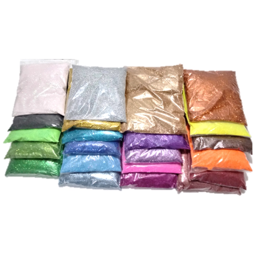 Glitter em Pó Pvc pacote com 500 gramas