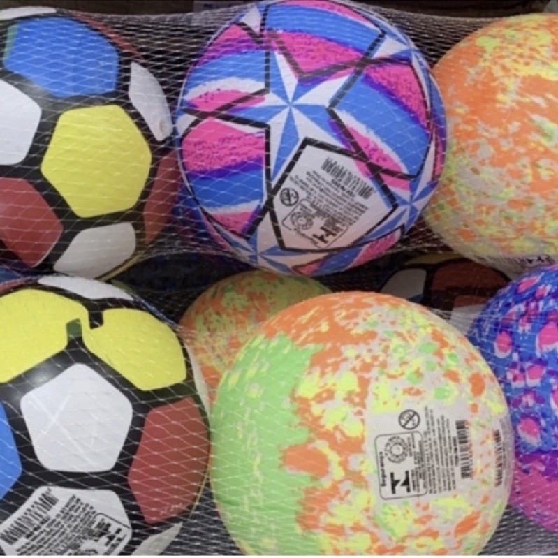 Kit 6 Bola de Praia Vinil Inflável Infantil