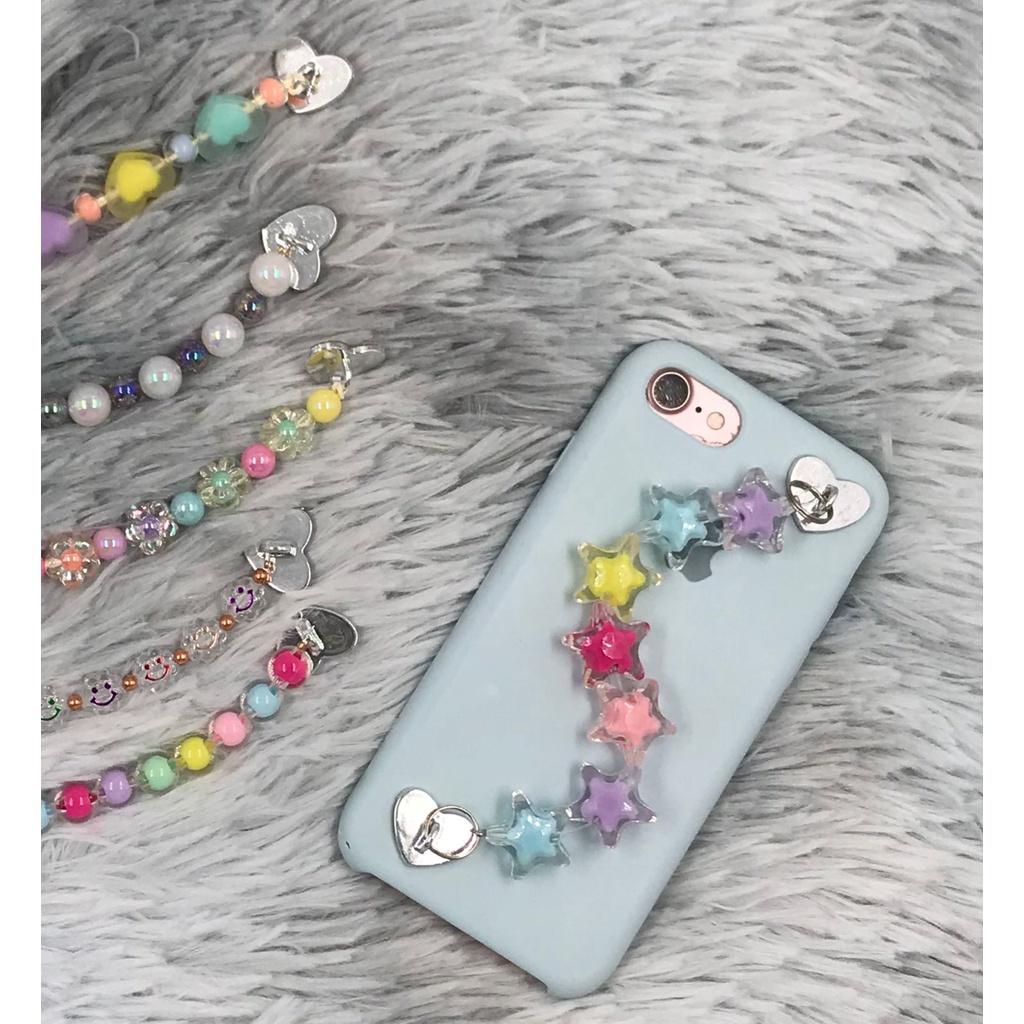 Corrente de mão para capa de celular detalhada, Cordinha para celulares acessório para celular Suporte – COR003