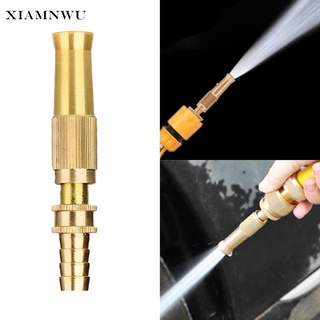 Pistola Spray De Água De Alta Pressão Com Ponta De Cobre Acessório Jardim Mangueira Bocal De Bronze