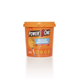 Pasta de amendoim Integral crocante 500gr Power 1one