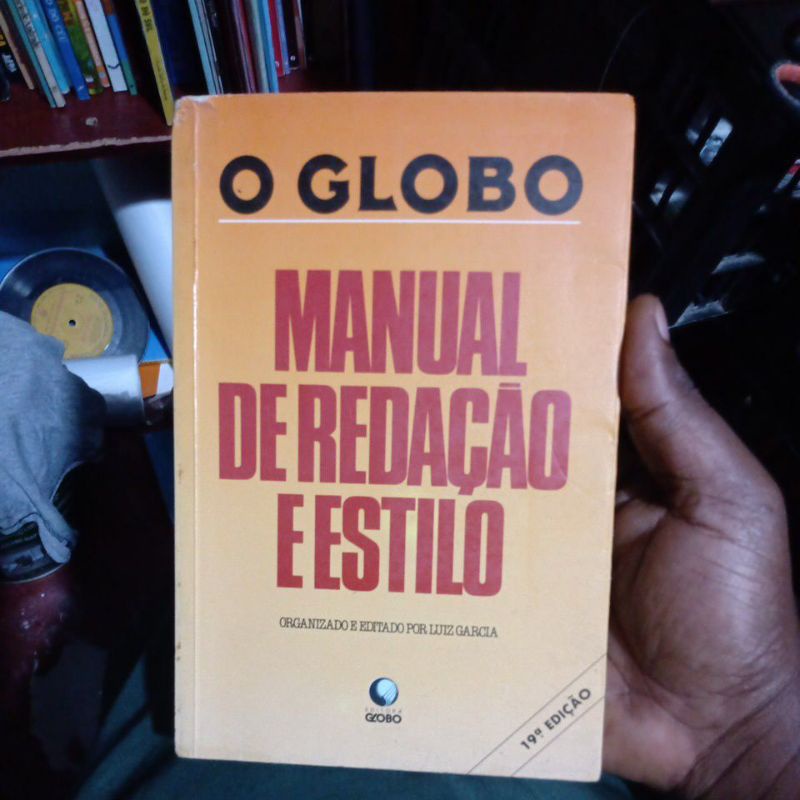 Livro - O Globo Manual de Redação e Estilo - Luiz Garcia