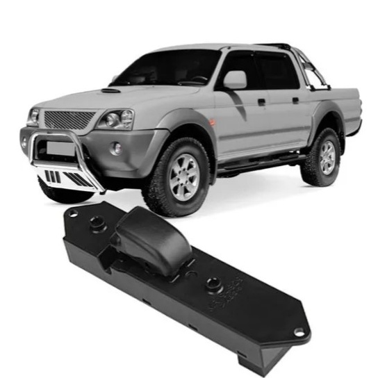 Botao Interruptor Comando Vidro Elétrico Passageiro Mitsubish Pajero L200 Sport Conector 5 Pinos
