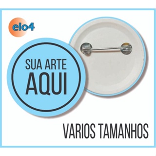 Botton de2,5 /3,5cm/4,5cm/ Boton (Botom Personalizado) em Oferta na Shopee