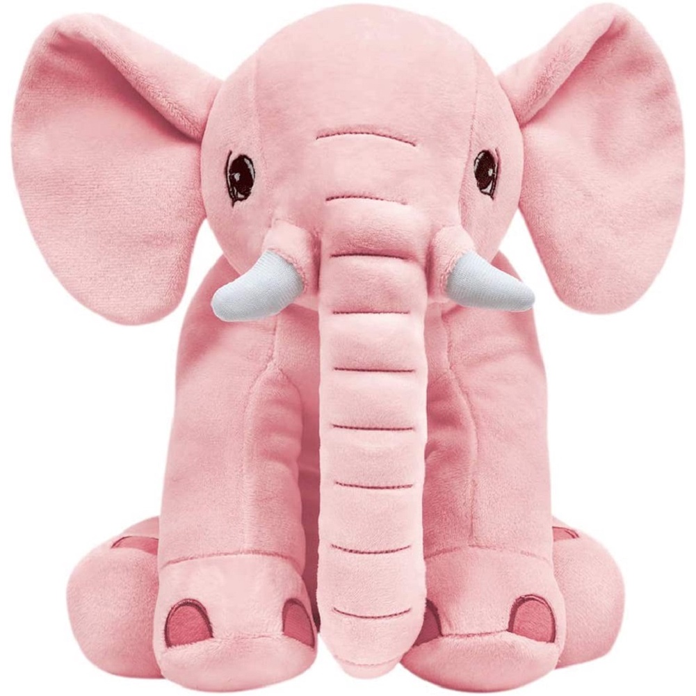 Pelúcia Infantil Elefantinho Rosa 10744 Buba - Mom & Baby