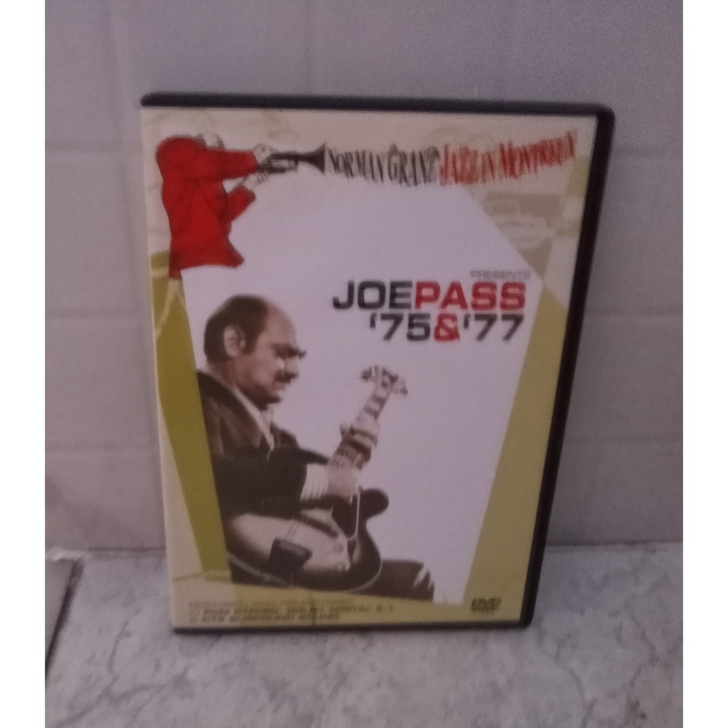 2 DVDs Joe Pass - Jazz In Montreux '75 '77 - Jazz Legends - The 1962 Newport Jazz Festival com Duke Ellington Count Basie