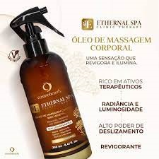 Óleo de Massagem Corporal Terapia Vegetal Ethernal Spa Cosmobeauty Óleo de Massagem Corporal