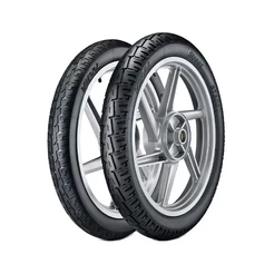 Par Pneu Vipal CG Titan Fan Start Factor 150 Cargo Ybr ST300 275-18 e 90/90-18 Uso Com Câmara