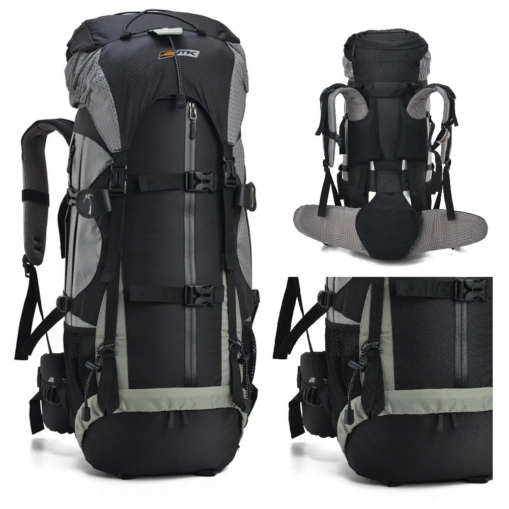 Mochila Cargueira Gyzmo 60 Litros Nautika com Capa de Chuva | Shopee Brasil