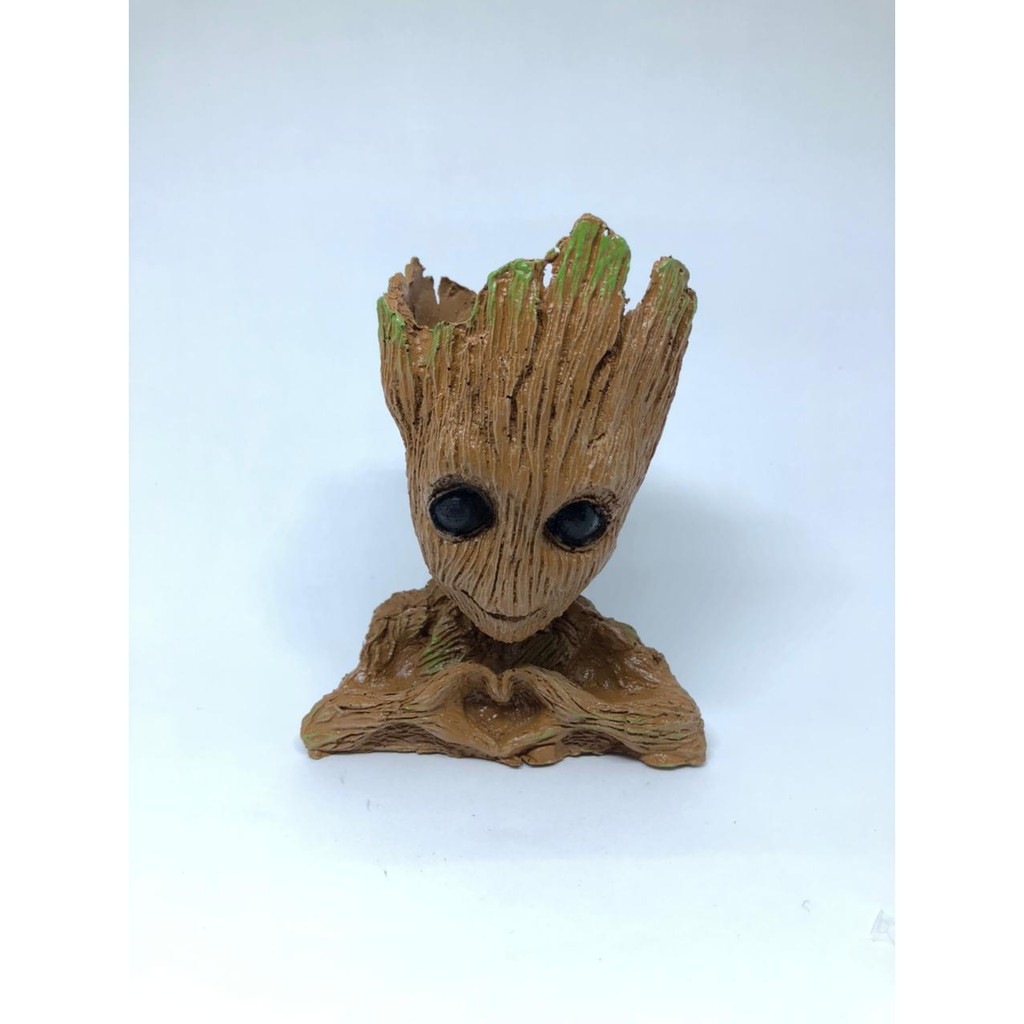BONECO BABY GROOT FEITO DE RESINA BONECO ÁRVORE MUITO LINDO GARANTA O ...
