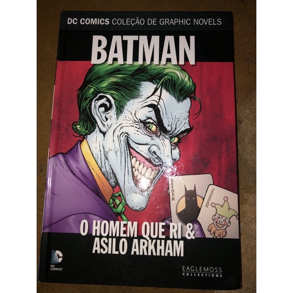 Batman O Homem Que Ri Asilo Arkham Eaglemoss Shopee Brasil