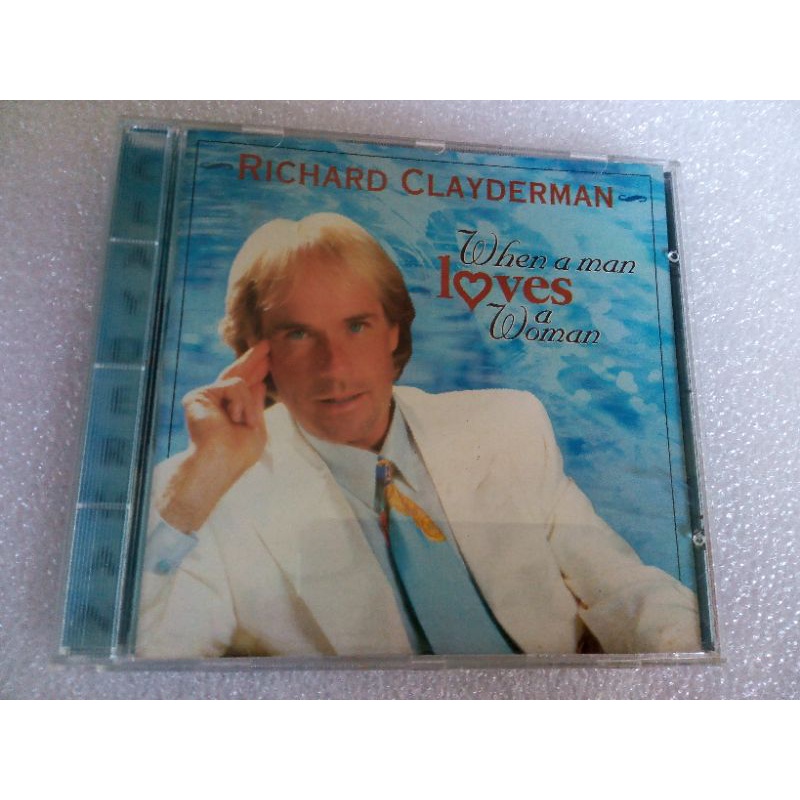 Cd Richard Clayderman 1980 When A Man Loves A Woman , Original