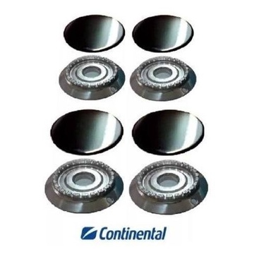 Kit 4 Peças Fogão Continental Evidenza 2p E 2g