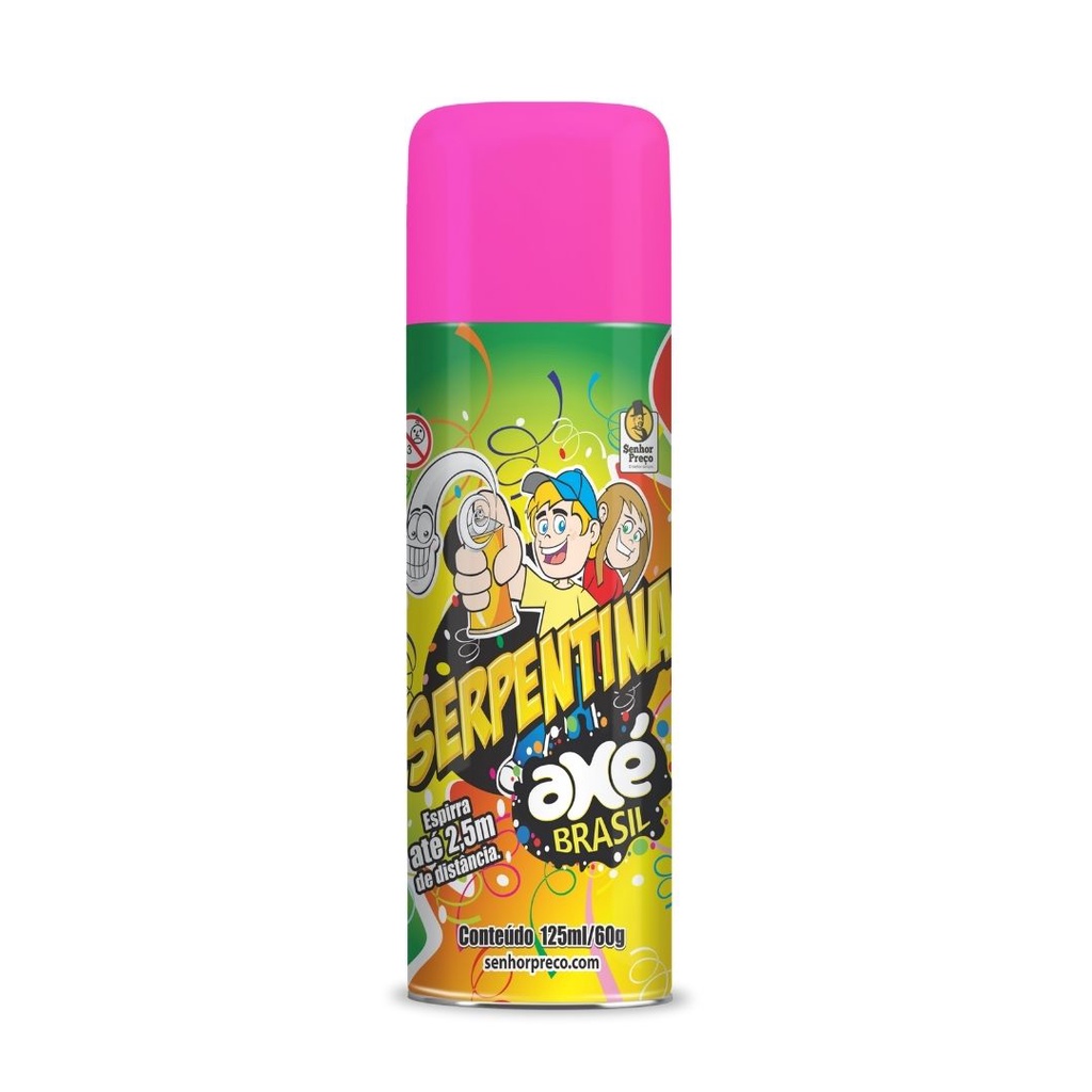 Spray Serpentina 125ml Rosa