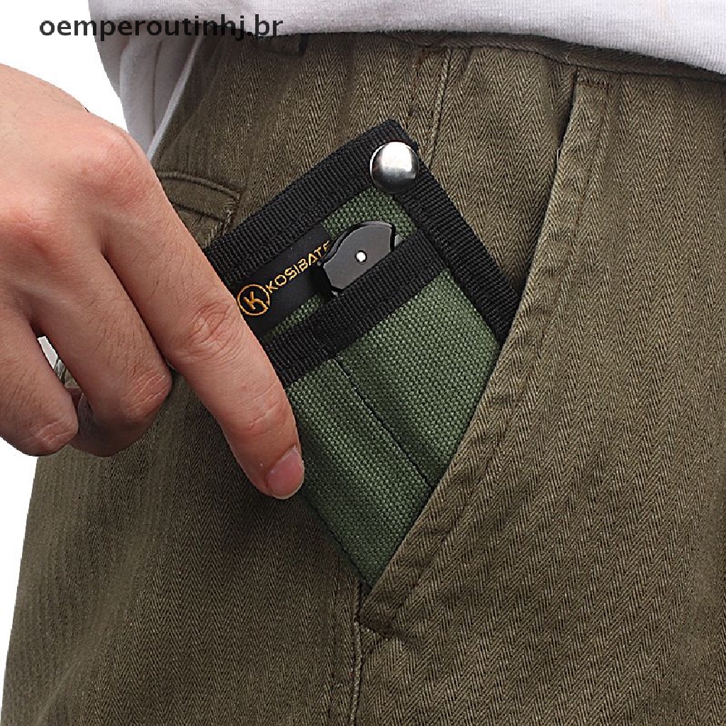 OEMTIN Ourdoor EDC Tool Storage Bag Multifunctional Foldable Credit Card Holder Wallet BR