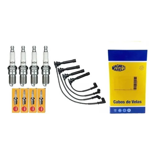 Kit cabos e velas ignição Ngk Marelli Tucson 2.0 16V 2004 2005 2006 2007 2008 2009 2010 2011 2012 2013 2014 Original em Oferta na Shopee