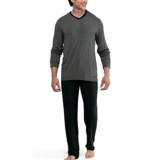 Pijama Masculino Viscose Manga Longa Gola V Mash