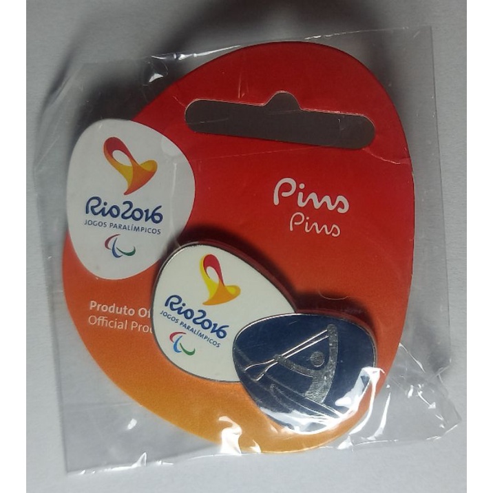 PIN Oficial Jogos Paralimpicos Rio 2016 (Paracanoagem). Elimatec Moedas Antigas.