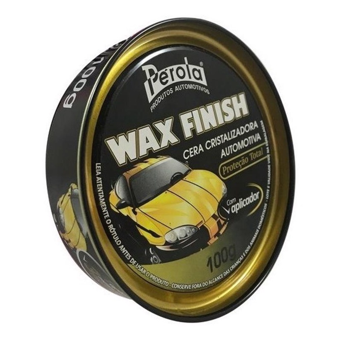 Cera Cristalizadora Wax Finish Perola 100g