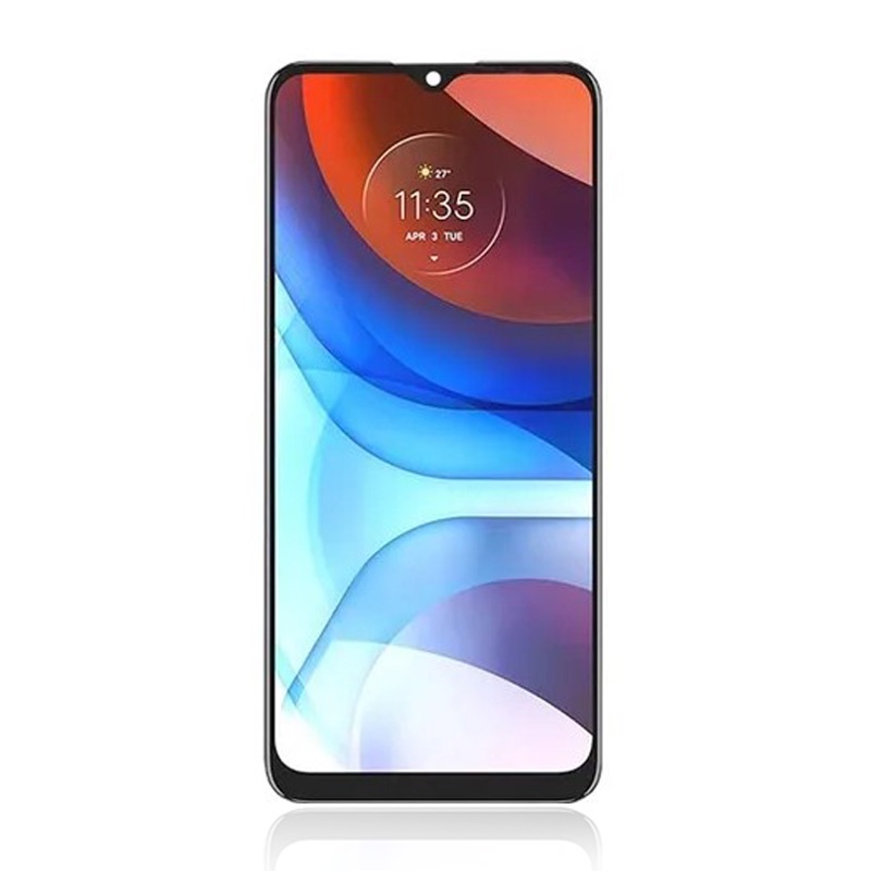 Tela Motorola E7 Com aro XT2095-1(película de Brinde)