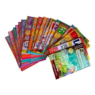 20 Revistas Passatempo Caça Palavras ou Palavras Cruzadas sua escolha Sem Repetição de Capas Todas Variadas em Oferta na Shopee