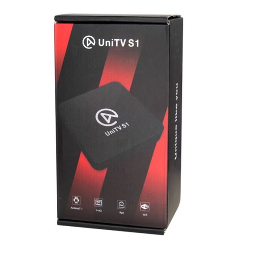 Receptor UniTV S1 1GB 8GB 4K IPTV - Lançamento 2022