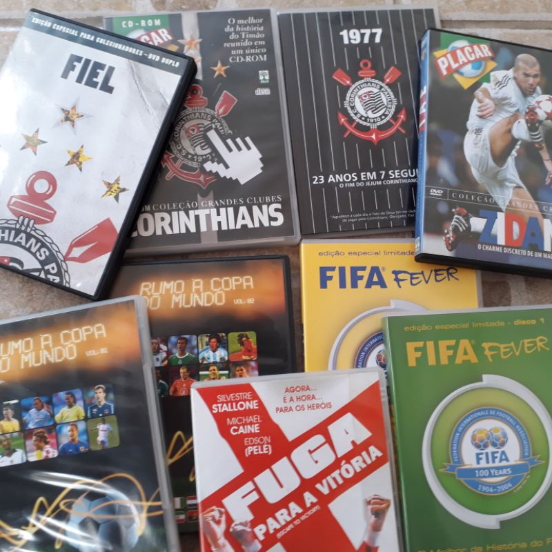 Dvd - Filmes/Documentários FUTEBOL / ESPORTES - MMA - Corinthians - Futebol - Fifa - Pelé - Surf - Pride - UFC