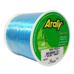 Linha Monofilamento Araty Superflex 1/4 LB Azul – Mazzaferro 1240mts - 0,30mm