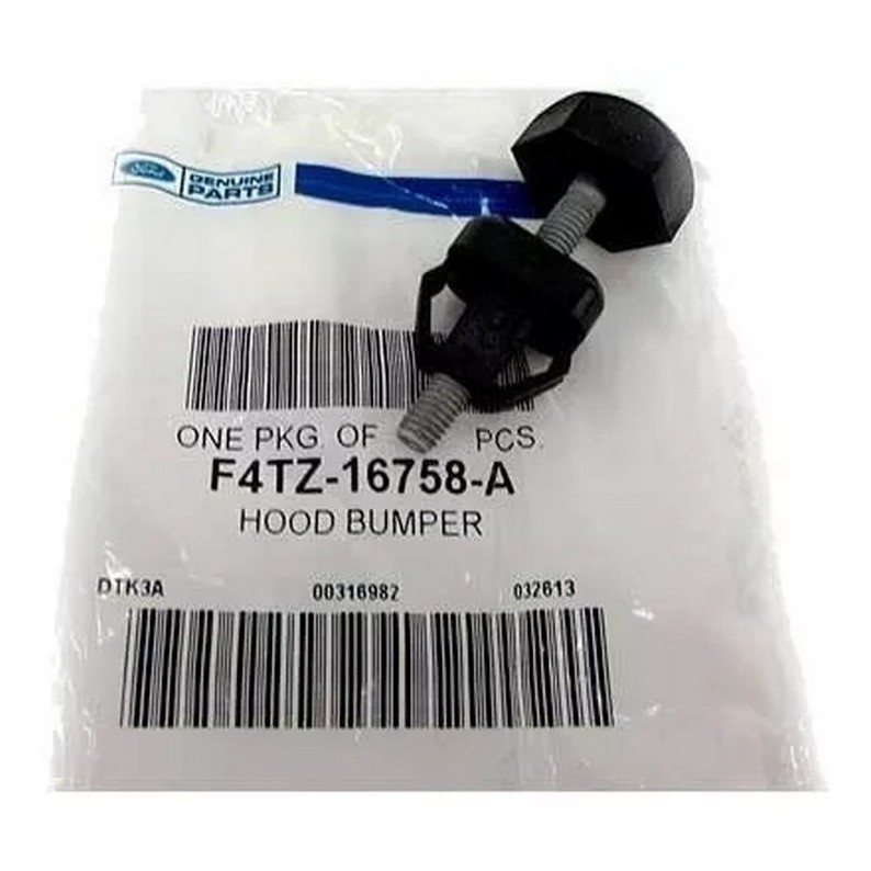 Batente do Capuz do Motor F250 1998-2011 / F350 1998-2011 / F4000 1998-2011 / F1000 1996-1998 / Ranger 1998-2012 F4TZ16758A original ford