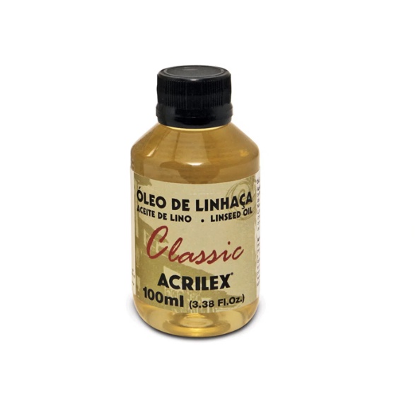 Oleo de Linhaca Acrilex Ref. 15610 100ml - . UN