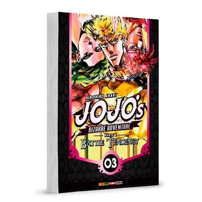 Mangá Jojo's Bizarre Adventure - 03 - Parte 02: Battle Tendency - Novo/Lacrado em Oferta na Shopee