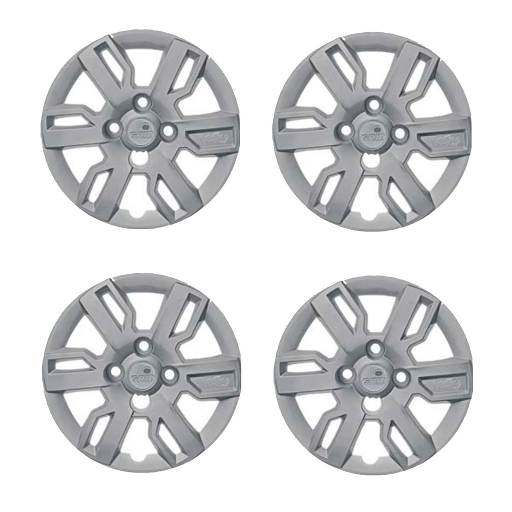 Jogo 4 Calota Fiat Aro 13 Uno Way 2013/15 227