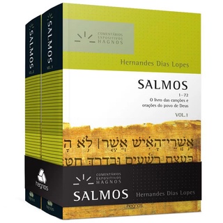 Box Salmos Vol. 1 e 2 | Comentários Expositivo | Hernandes Dias Lopes em Oferta na Shopee