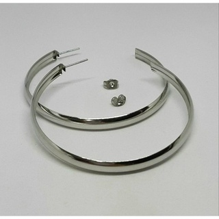 Brinco Argola Grande Aço Inox
