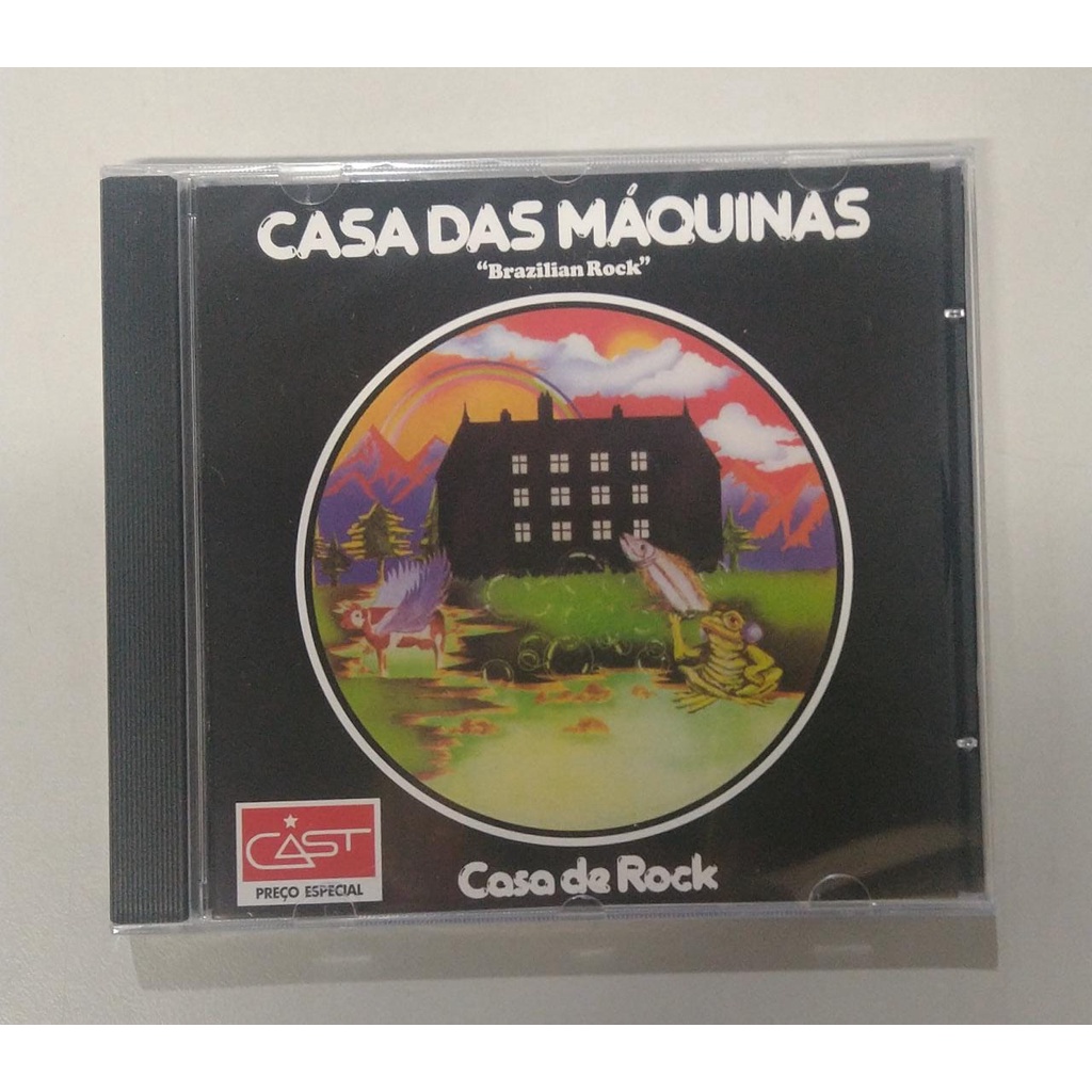Cd Casa Das Máquinas - Casa De Rock
