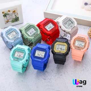 Shunway Relógios Femininos Lindos Digital Luxo Esportivas Prova Da água de LED Originais S-605