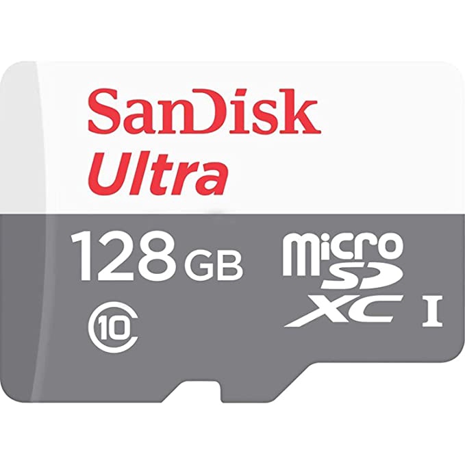 Cartão de Memória 100% Original Sandisk 16gb 32gb 64gb 128gb Micro SD Ultra Classe 10 até 100Mbs Lacrado Acompanha Adaptador SD