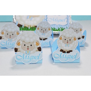 50 Forminhas caixinhas para doces personalizadas tema Ovelhinhas ENVIO RÁPIDO em Oferta na Shopee