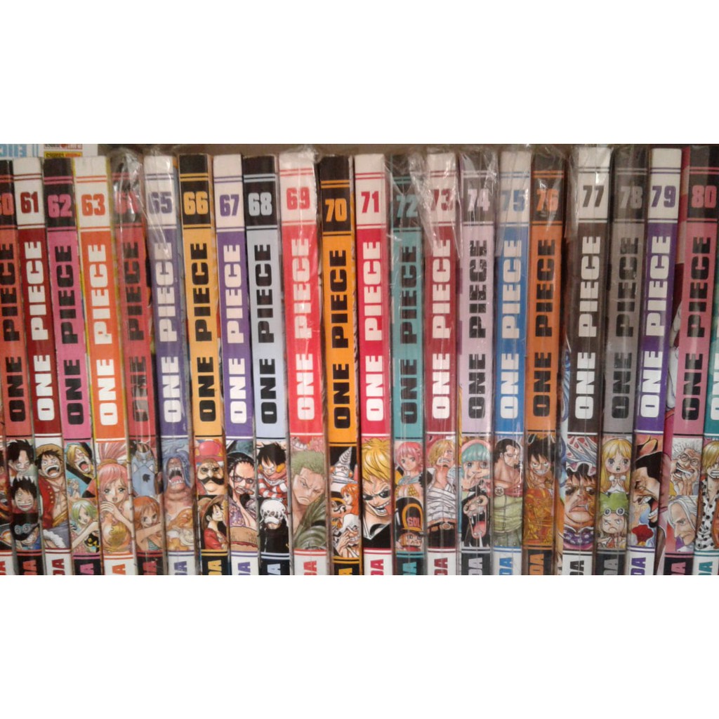 One Piece 61 Ao 80 Avulsos Manga Shopee Brasil