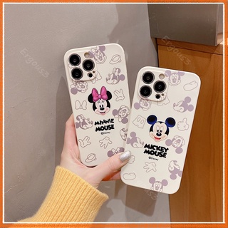 delete Capa De Celular De Mickey/Minnie Para iPhone 13/12/11 Pro Max/XS XR/X/8/7 Plus/SE 2020